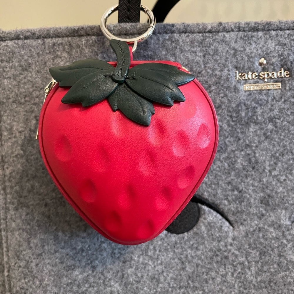 Strawberry coin purse